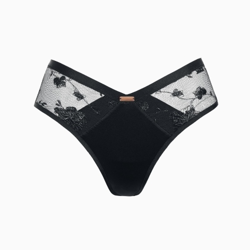 Lisca Passion noir culotte string
