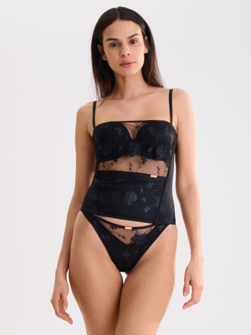 Lisca Passion noir culotte string