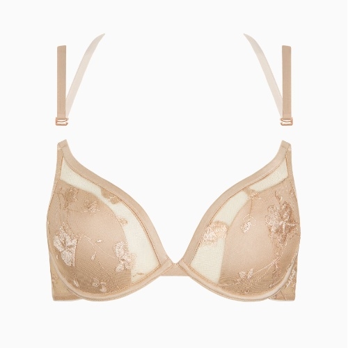 Lisca Passion rose with gold soutien-gorge sans forme