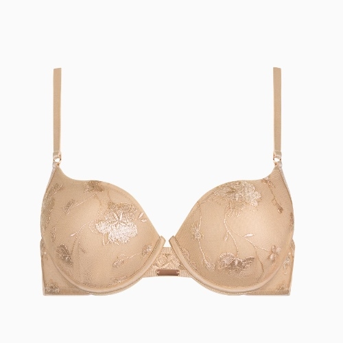 Lisca Passion rose with gold soutien-gorge rembourré