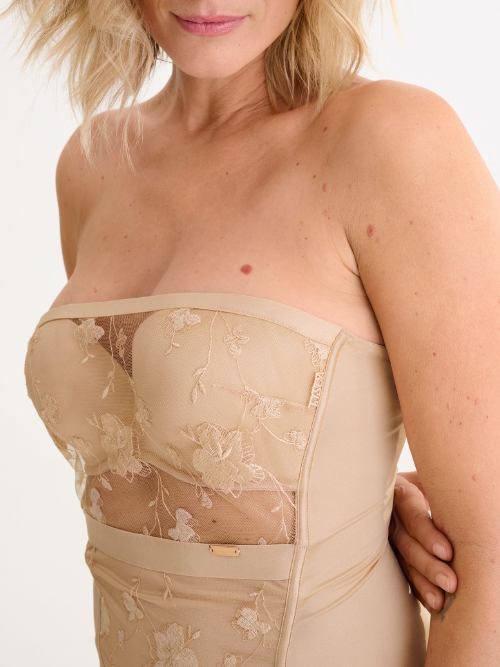 Lisca Passion rose with gold soutien-gorge rembourré