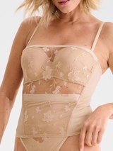 Lisca Passion rose with gold soutien-gorge rembourré
