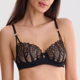 Lisca Adventure noir soutien-gorge sans forme
