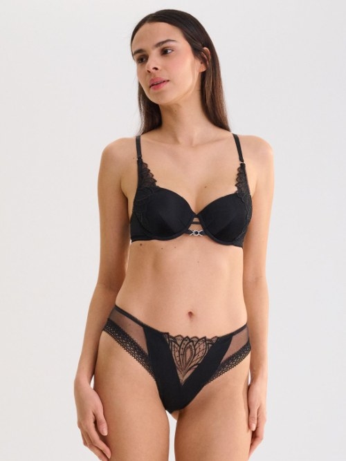 Lisca Adventure noir soutien-gorge rembourré