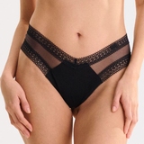 Lisca Adventure noir culotte string