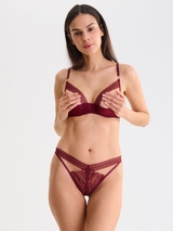 Lisca Adventure rouge soutien-gorge rembourré