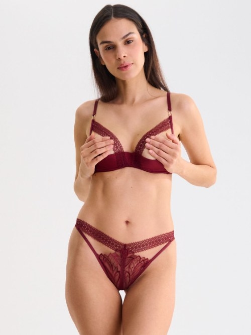 Lisca Adventure rouge culotte string