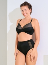 Lisca Princess noir soutien-gorge sans armatures en dentelle