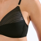 Lisca Princess noir soutien-gorge sans armatures en dentelle