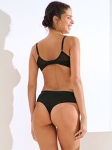 Lisca Princess noir slip brésilien