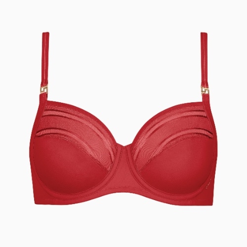 Lisca Princess rouge soutien-gorge sans forme
