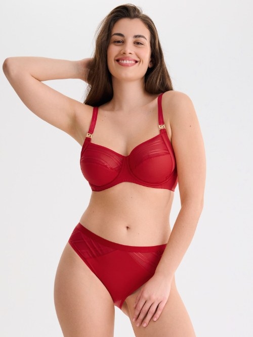 Lisca Princess rouge soutien-gorge sans forme