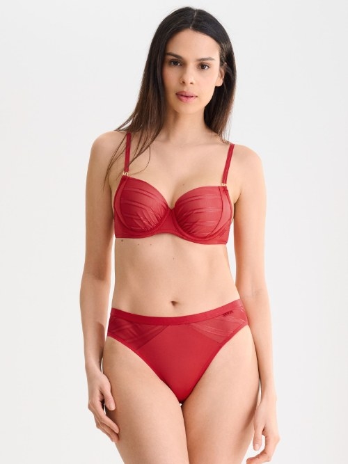 Lisca Princess rouge soutien-gorge rembourré
