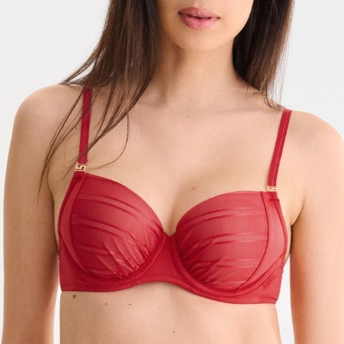 Lisca Princess rouge soutien-gorge rembourré