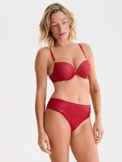 Lisca Princess rouge soutien-gorge push up