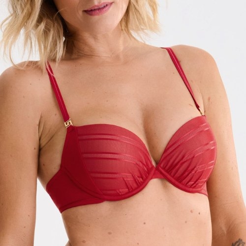 Lisca Princess rouge soutien-gorge push up