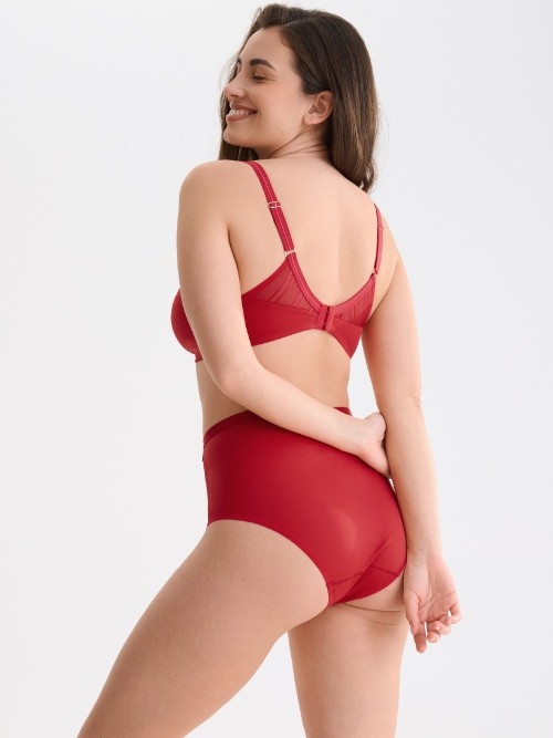 Lisca Princess rouge soutien-gorge sans armatures en dentelle