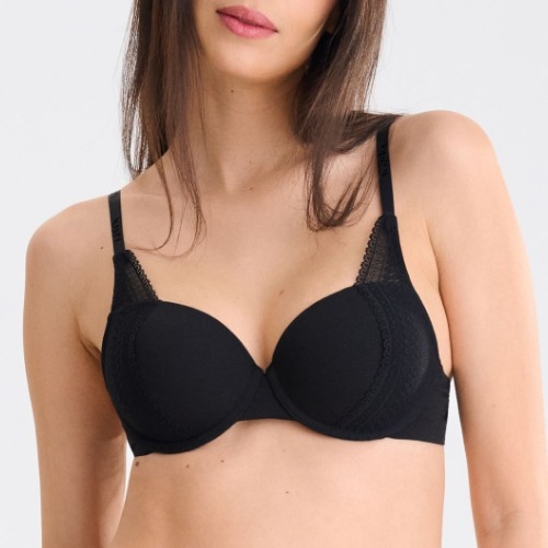 Lisca Fusion noir soutien-gorge rembourré