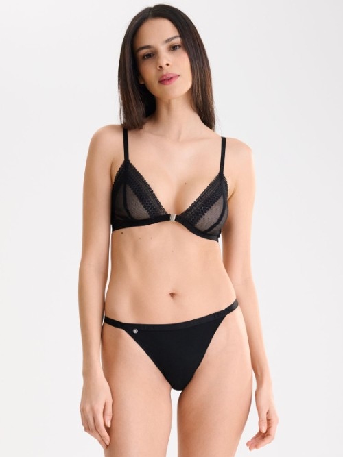 Lisca Fusion noir culotte string