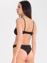 Lisca Shiny Star noir soutien-gorge sans forme