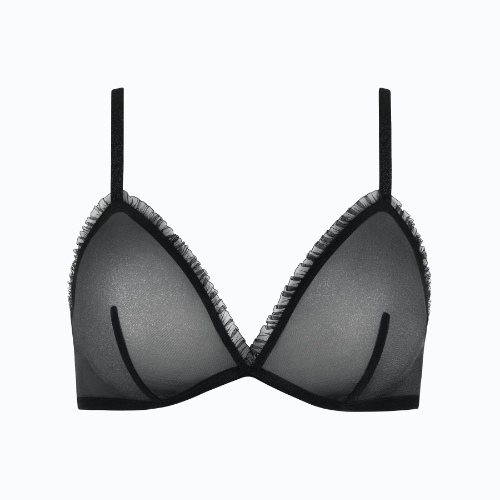 Lisca Shiny Star noir soutien-gorge sans forme