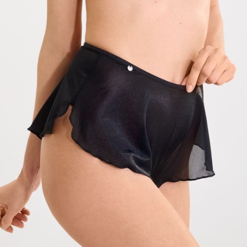 Lisca Shiny Star noir shortie