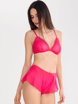 Lisca Shiny Star rose soutien-gorge sans forme