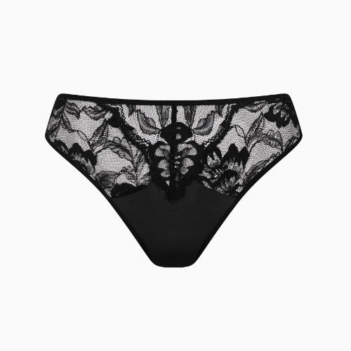 Lisca Robin noir culotte string