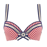 Maillots de bain Marlies Dekkers sample Victoria rouge/print bikinitop push up