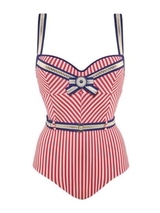 Maillots de bain Marlies Dekkers sample Victoria rouge/print maillot de bain