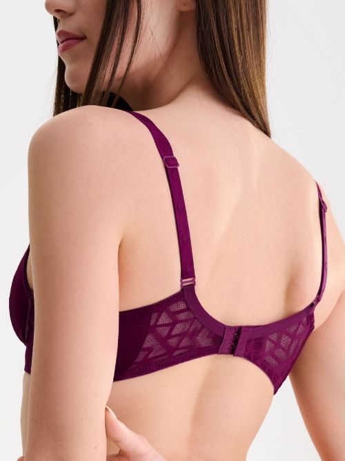 Lisca Opal magenta soutien-gorge sans forme