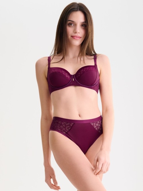 Lisca Opal magenta soutien-gorge sans forme