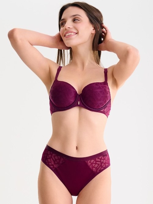 Lisca Opal magenta soutien-gorge rembourré