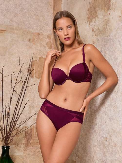 Lisca Opal magenta soutien-gorge push up