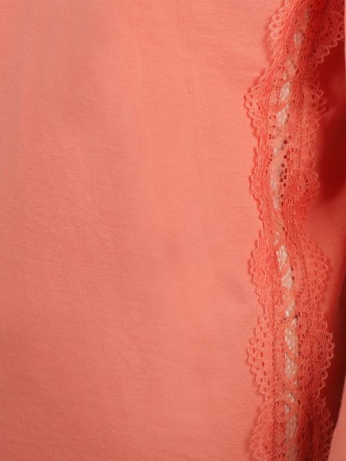 Charlie Choe Lovely Nights corail chemise de pyjama