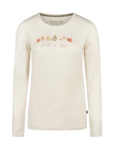 Charlie Choe Lovely Nights blanc cassé chemise de pyjama