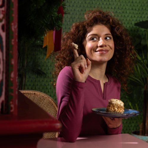 Charlie Choe Cozy Days violet chemise de pyjama