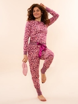 Charlie Choe Cozy Days violet chemise de pyjama