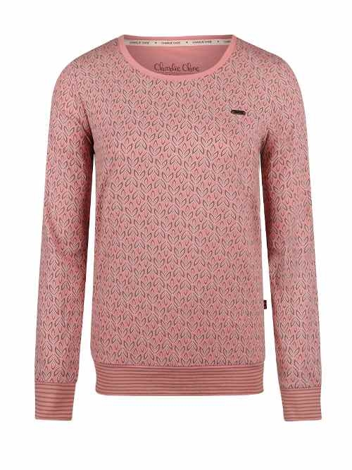 Charlie Choe Cozy Days mauve chemise de pyjama