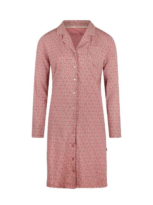 Charlie Choe Cozy Days mauve chemise de nuit