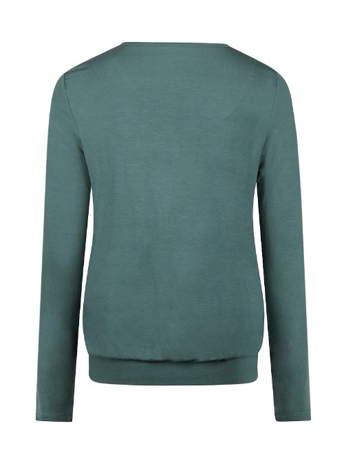 Charlie Choe Cozy Days vert chemise de pyjama