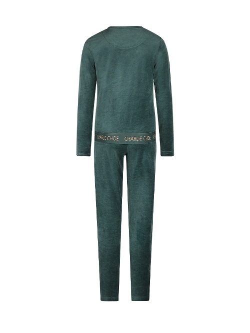 Charlie Choe Cozy Days vert pyjama