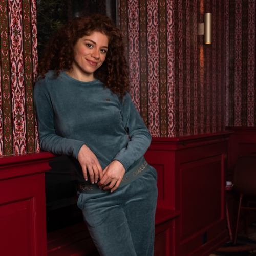 Charlie Choe Cozy Days vert pyjama