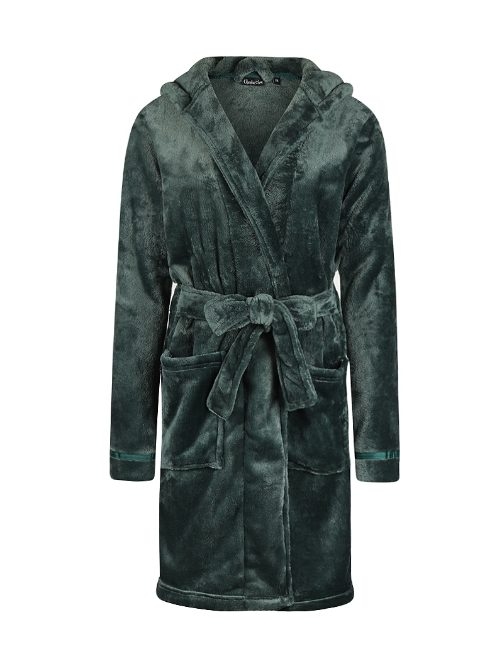Charlie Choe Cozy Days vert peignoir