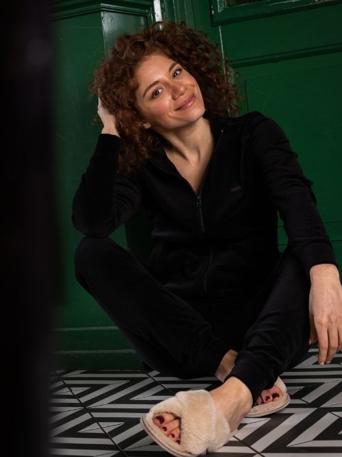 Charlie Choe Fall in Love noir pyjama