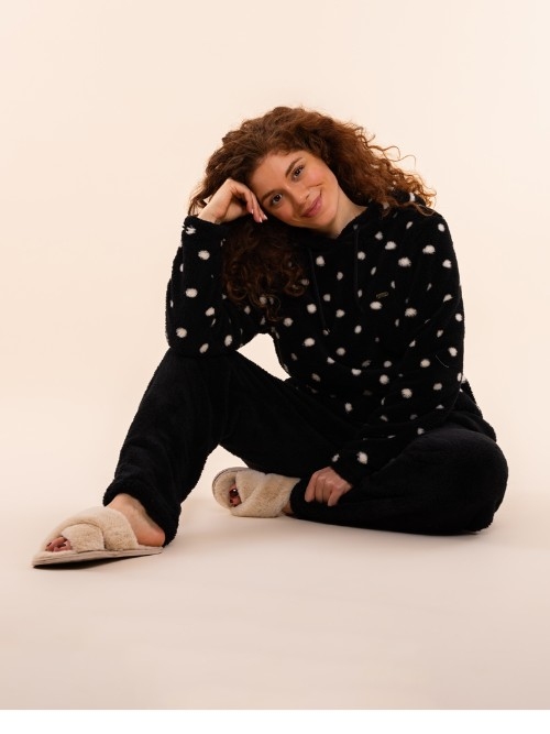 Charlie Choe Fall in Love noir pyjama