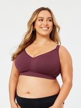 Sucre d'orge Nursing plum soutien-gorge d'allaitement
