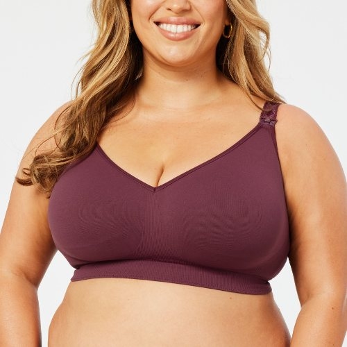 Sucre d'orge Nursing plum soutien-gorge d'allaitement