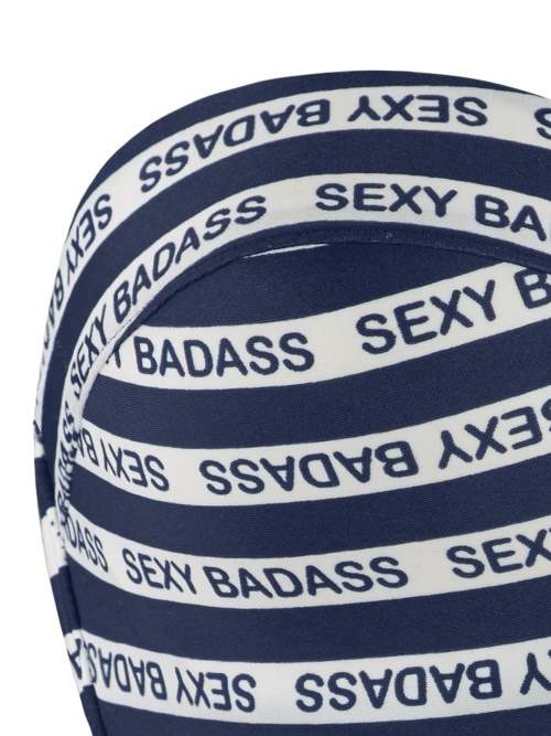 Maillots de bain Marlies Dekkers sample Sexy Badass bleu marine/blanc haut de bikini préformé