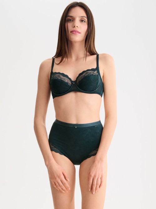 Lisca Evelyn vert soutien-gorge sans forme